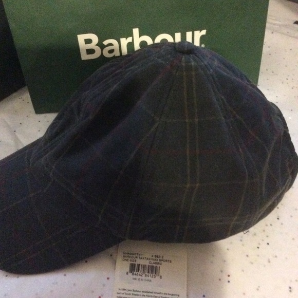 Barbour Accessories - Barbour Waxed  Tartan Cap